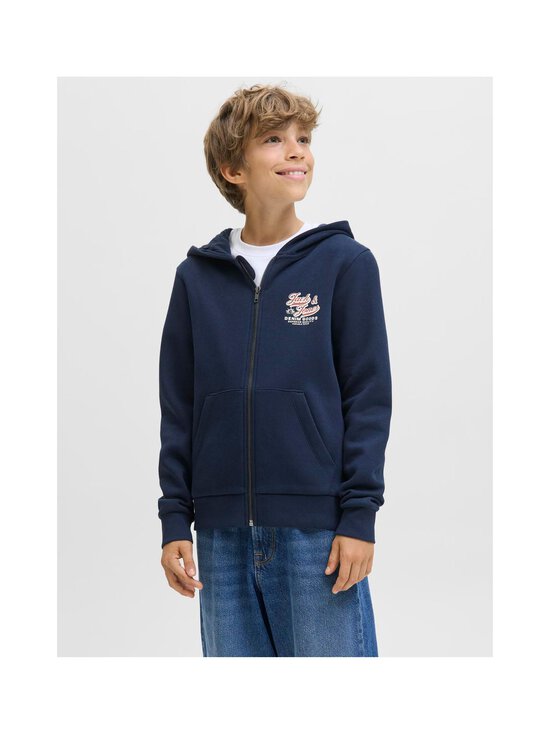JACK & JONES junior - JjElogo Ziphood -collegetakki - SKY CAPTAIN | Stockmann - photo 4