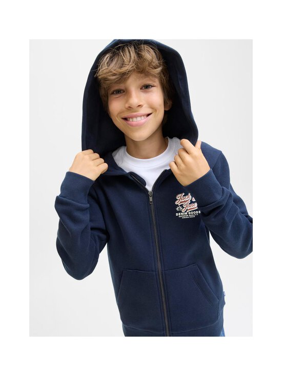 JACK & JONES junior - JjElogo Ziphood -collegetakki - SKY CAPTAIN | Stockmann - photo 5