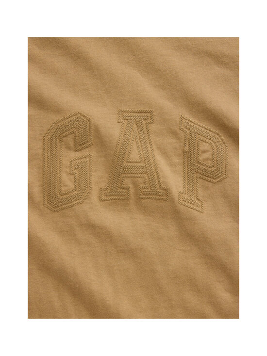 GAP - Relaxed Cropped Logo T-krekls - MISSION TAN | Stockmann - photo 4