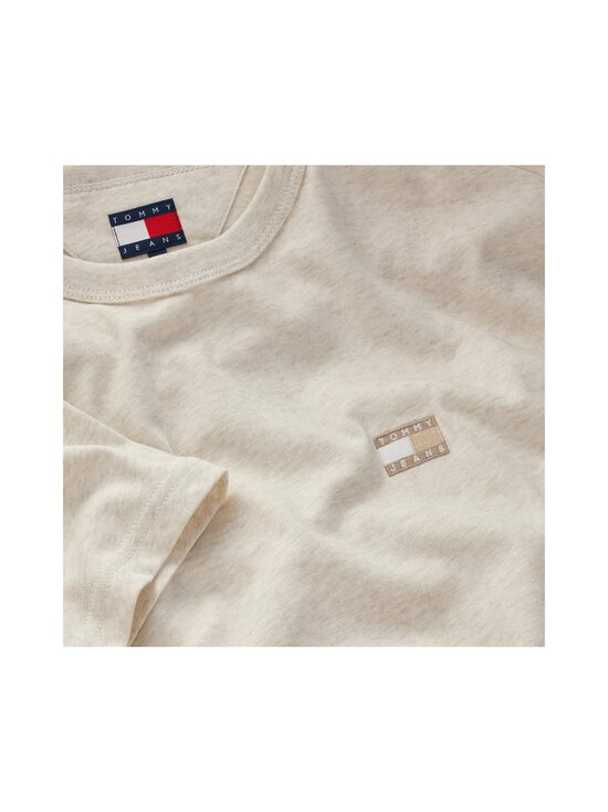 Tommy Jeans - Regular Badge t-paita - ADK OAT MARL HTR TONAL | Stockmann - photo 3