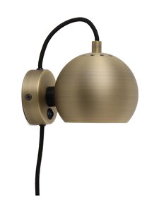 Frandsen - Ball- seinävalaisin Ø 12 cm - MATT ANTIQUE BRASS | Stockmann