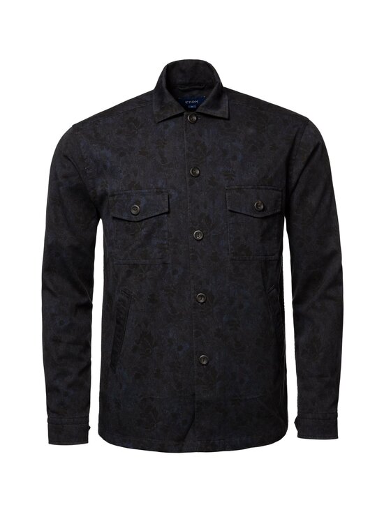 Regular Gabardine Overshirt -kauluspaita