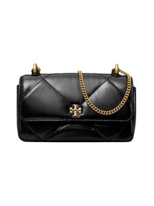 Tory Burch - Kira Diamond Quilt Mini Flap -nahkalaukku - BLACK | Stockmann