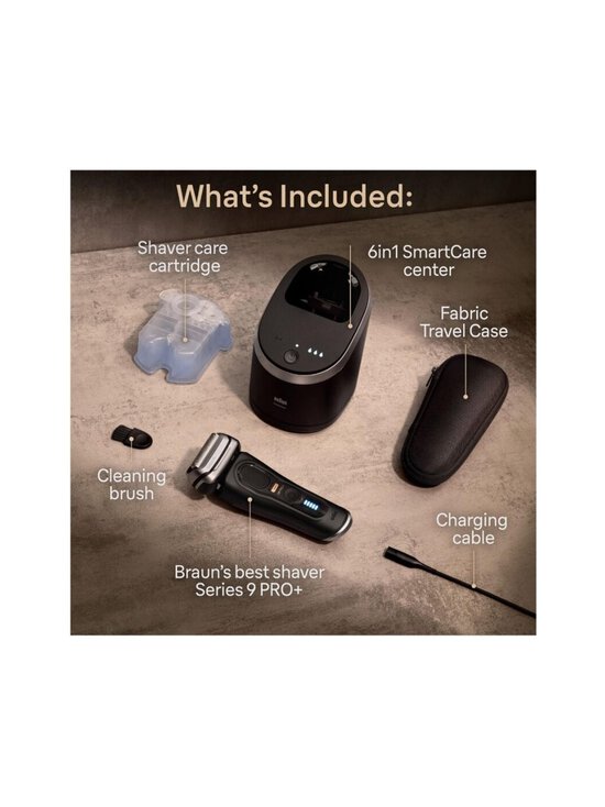 Braun - Series-9 PRO+ -parranajokone - BLACK - photo 5 Braun - Series-9 PRO+ -parranajokone - BLACK | Stockmann - photo 5