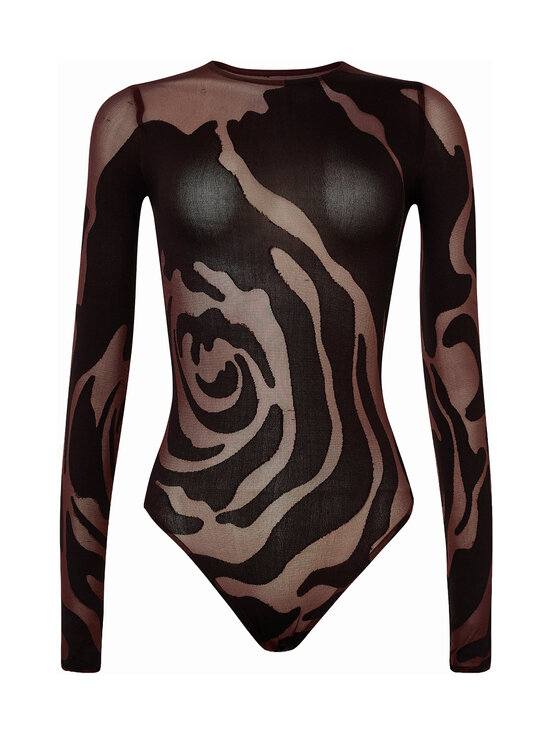 Wolford - Rose Shadow String -body - 8372 DARKWOOD/BLACK | Stockmann - photo 1