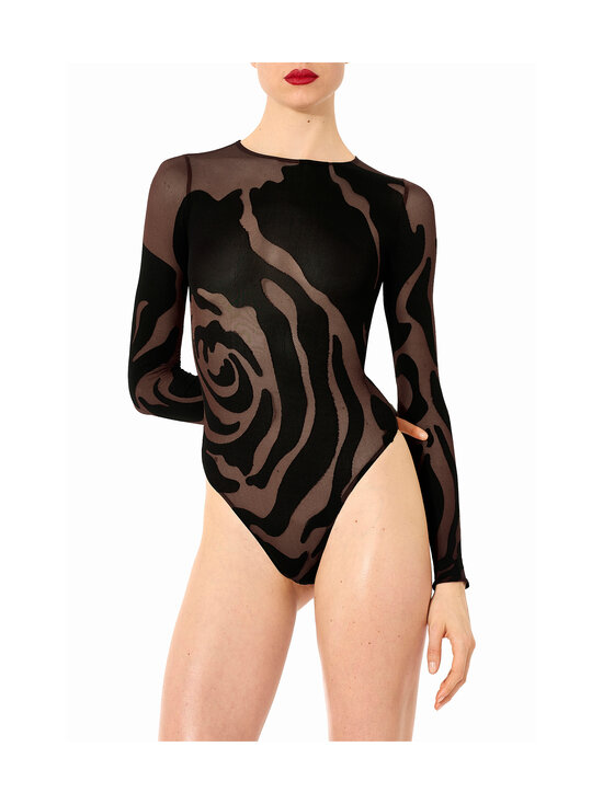 Wolford - Rose Shadow String -body - 8372 DARKWOOD/BLACK | Stockmann - photo 3