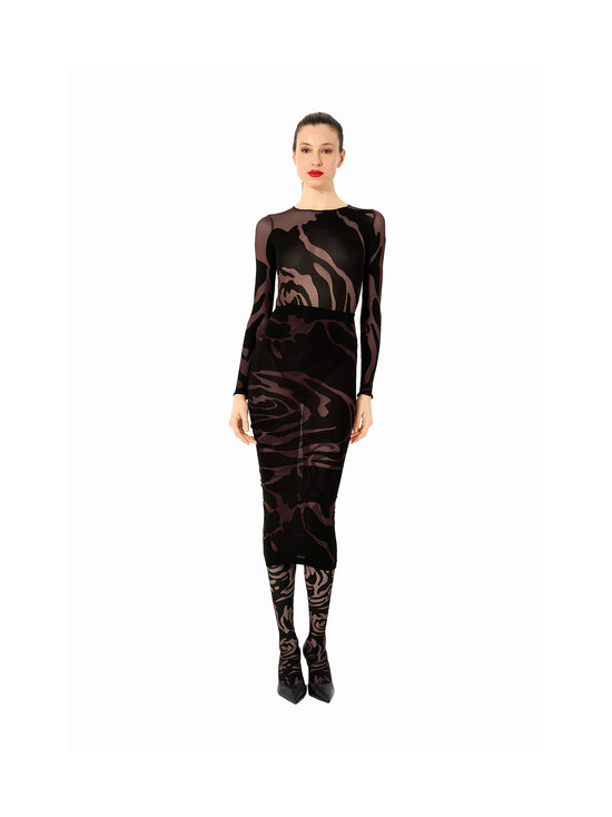 Wolford - Rose Shadow String -body - 8372 DARKWOOD/BLACK | Stockmann - photo 4