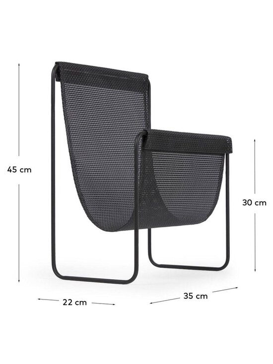 Kave Home - Siana-lehtiteline - MUSTA - photo 2 Kave Home - Siana-lehtiteline - MUSTA | Stockmann - photo 2