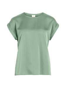 Vila - Viellette satīna blūze - SMOKE GREEN | Stockmann