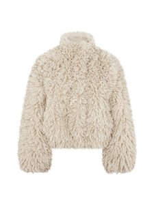 Samsoe Samsoe - Samedda Bomber mākslīgās kažokādas jaka - 140002TCX PUMICE STONE | Stockmann