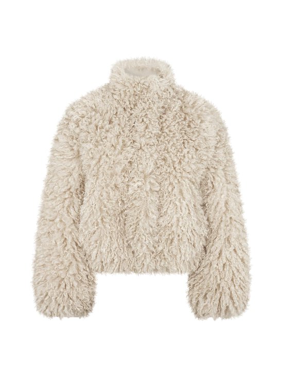 Samsoe Samsoe - Samedda Bomber mākslīgās kažokādas jaka - 140002TCX PUMICE STONE | Stockmann - photo 1