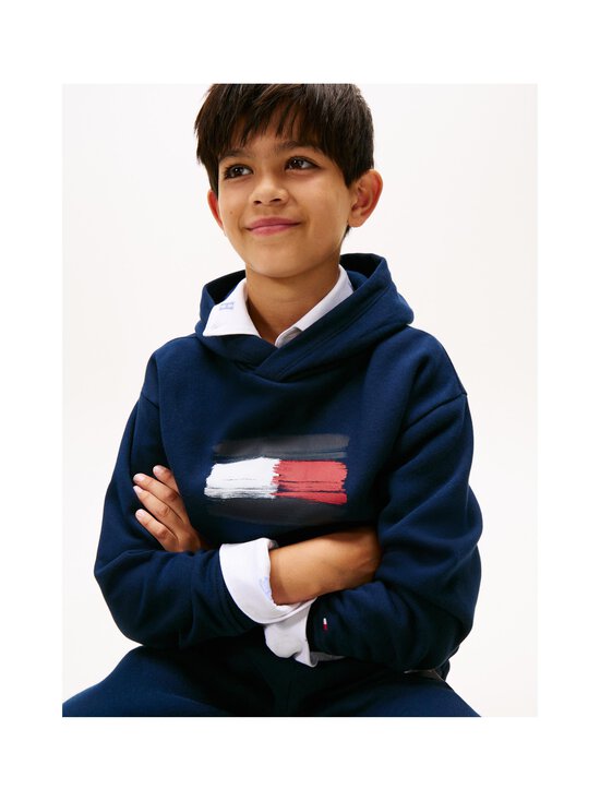 Tommy Hilfiger - Flag-collegehuppari - C1G DARK NIGHT NAVY | Stockmann - photo 5