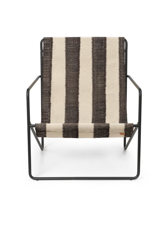 Ferm Living - Desert Lounge -tuoli - BLACK/OFF-WHITE/CHOCOLATE - photo 2 Ferm Living - Desert Lounge -tuoli - BLACK/OFF-WHITE/CHOCOLATE | Stockmann - photo 2