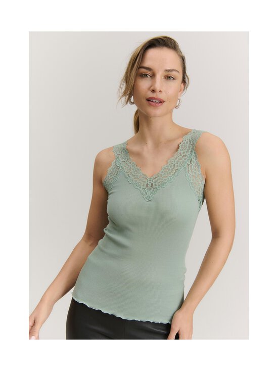 Rosemunde - Organic V-kaelusega topp - 514 ICEBERG GREEN | Stockmann - photo 3