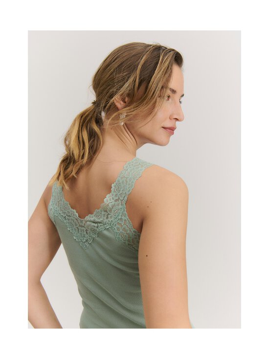 Rosemunde - Organic V-kaelusega topp - 514 ICEBERG GREEN | Stockmann - photo 4