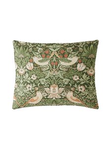 William Morris At Home - Strawberry Thief -satiinityynyliina 50 x 60 cm - 34 NETTLE GREEN William Morris At Home - Strawberry Thief -satiinityynyliina 50 x 60 cm - 34 NETTLE GREEN | Stockmann