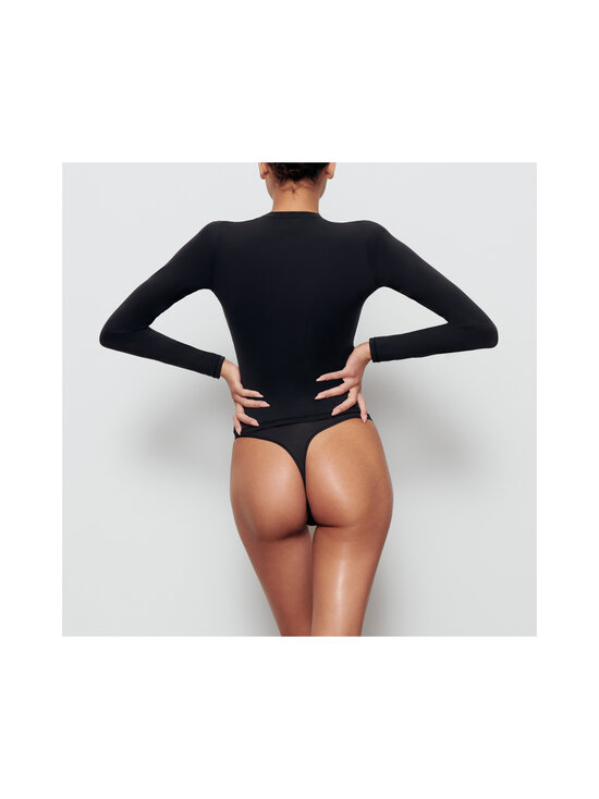 SKIMS - Fits Everybody Long Sleeve -trikoopaita - ONYX | Stockmann - photo 3