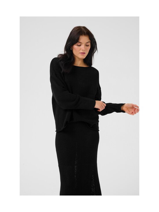 MY ESSENTIAL WARDROBE - DivaMW Boxy -neulepusero - 100031 BLACK - photo 5 MY ESSENTIAL WARDROBE - DivaMW Boxy -neulepusero - 100031 BLACK | Stockmann - photo 5