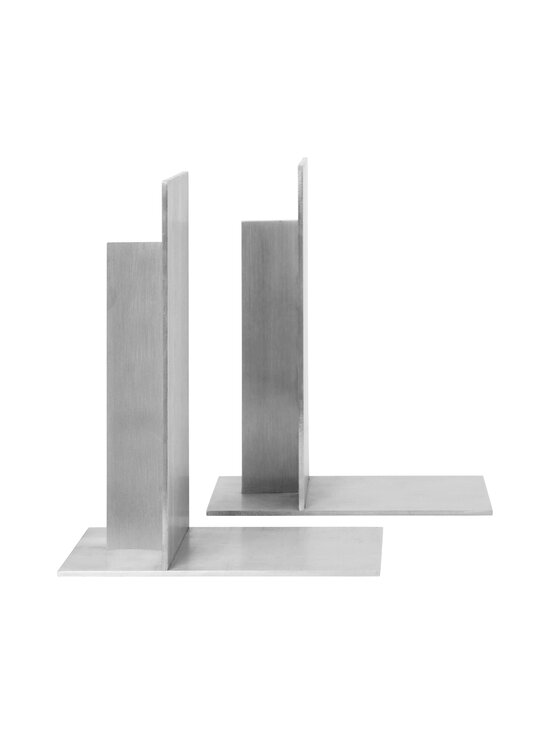 Ferm Living - Lager Bookends -kirjatuki - ALUMINIUM | Stockmann - photo 3