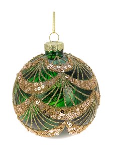 Weiste - Glitter Green -lasipallo 8 cm - GREEN | Stockmann