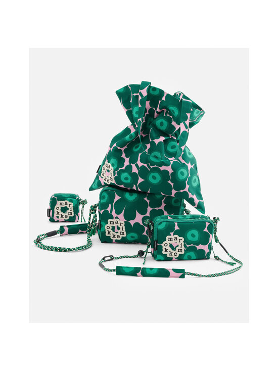 Marimekko - Õlakott Metka Mini Unikko - 360 DARK GREEN, PINK, GREEN | Stockmann - photo 3