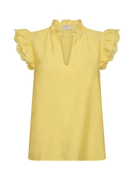 Freequent - Lisa Sleeveless blūze - GOLDFINCH YELLOW - photo 1 Freequent - Lisa Sleeveless blūze - GOLDFINCH YELLOW | Stockmann - photo 1