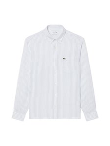Lacoste - Casual Regular Fit -pellavakauluspaita - PHOENIX BLUE/FLOUR | Stockmann