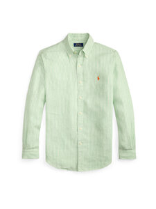Polo Ralph Lauren - Sport krekls ar apkakli - 7188F ESSEX GREEN WHITE | Stockmann