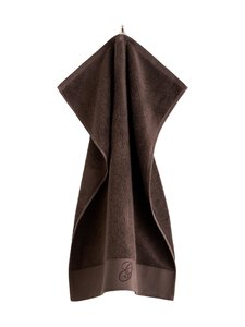Gant Home - Embroidery-pyyhe - 202 DEEP BROWN | Stockmann