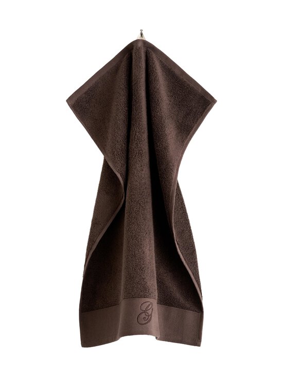 Gant Home - Embroidery-pyyhe - 202 DEEP BROWN | Stockmann - photo 1