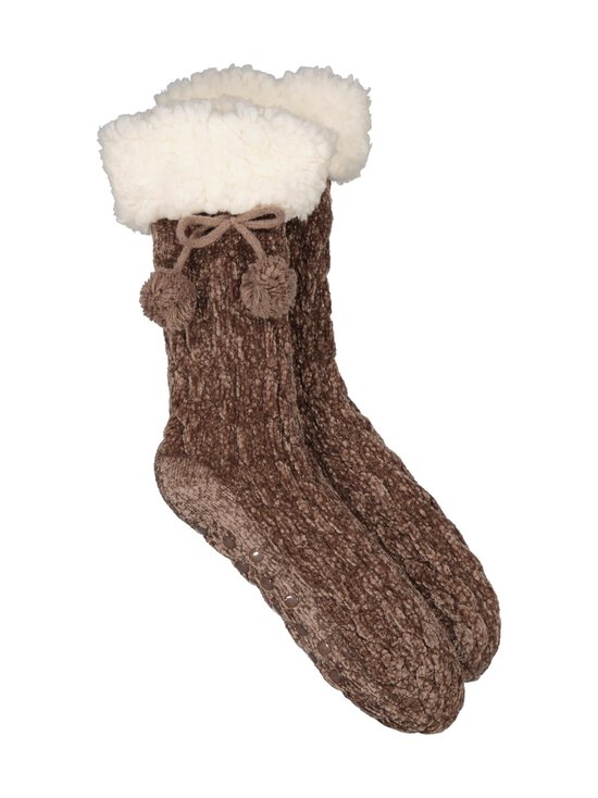 Cuddly Socks - Ireland Chenille neslīdošas zeķes - 8500 DEEP TAUPE - photo 1 Cuddly Socks - Ireland Chenille neslīdošas zeķes - 8500 DEEP TAUPE | Stockmann - photo 1