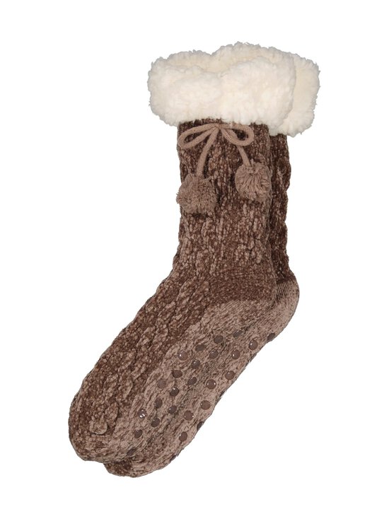 Cuddly Socks - Ireland Chenille neslīdošas zeķes - 8500 DEEP TAUPE - photo 2 Cuddly Socks - Ireland Chenille neslīdošas zeķes - 8500 DEEP TAUPE | Stockmann - photo 2