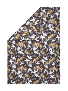 Villa Stockmann - Iris satīna segas pārvalks - DK.GREY/WHITE/SAND COMBO | Stockmann