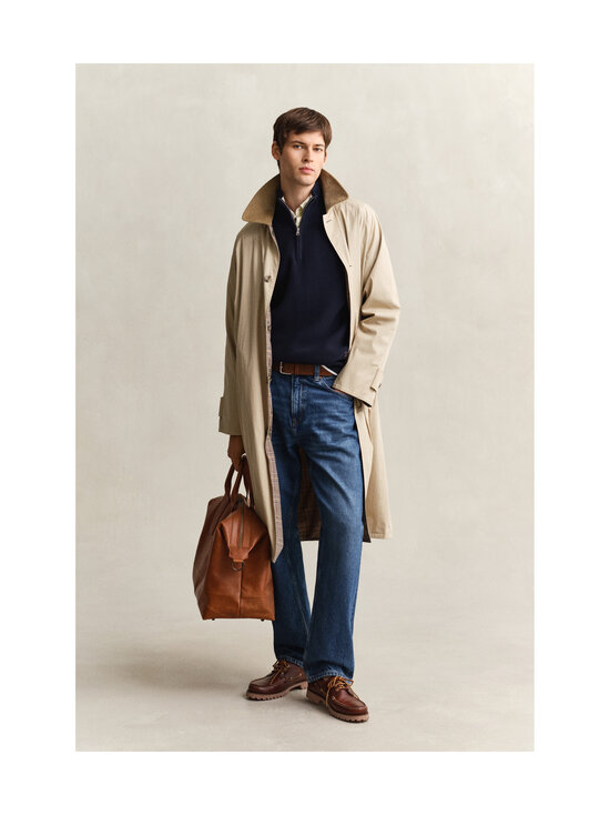 GANT - Cotton Half Zip -ribbineule - 433 EVENING BLUE | Stockmann - photo 5