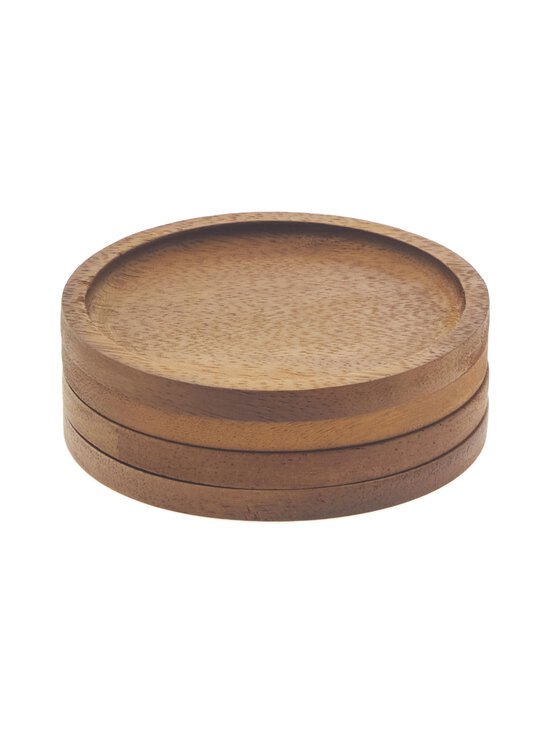 Casa Stockmann - Drip glāžu paliktņi 4 gab. - NATURAL ACACIA - photo 1 Casa Stockmann - Drip glāžu paliktņi 4 gab. - NATURAL ACACIA | Stockmann - photo 1