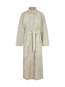 Samsoe Samsoe - Sarae-mokkanahkatakki - 110609TCX ETHEREAL GREEN | Stockmann