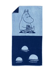 Moomin Arabia - Muumi vannas dvielis 70 x 140 cm - NAVY | Stockmann
