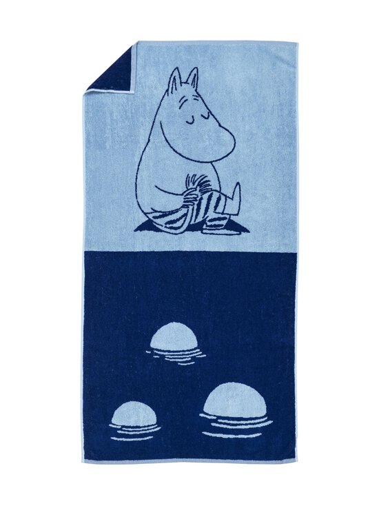 Moomin Arabia - Muumi vannas dvielis 70 x 140 cm - NAVY | Stockmann - photo 1