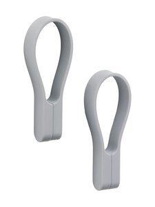 Zone Denmark - Loop-pyyheripustin magneetilla 2 kpl - GULL GREY | Stockmann