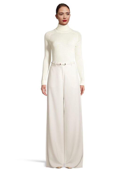 Max Mara Studio - Jez-leveälahkeiset housut - 008 CREME | Stockmann - photo 3