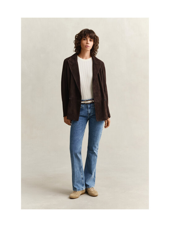 GANT - C-Neck-puuvillainen palmikkoneule - 130 CREAM | Stockmann - photo 5