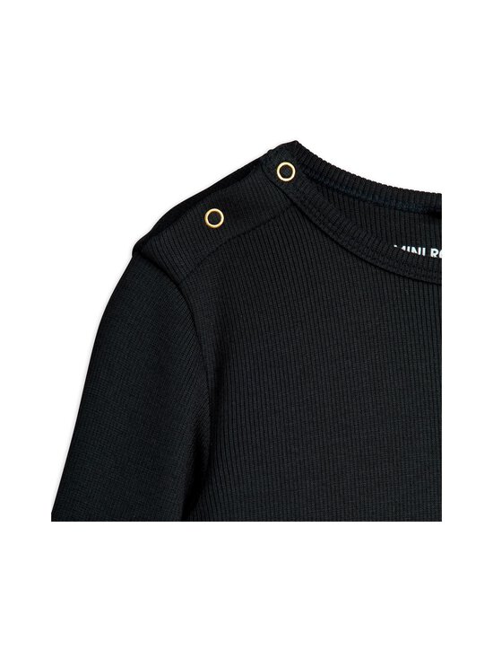Mini Rodini - Modal Rib -trikoopaita - BLACK - photo 3 Mini Rodini - Modal Rib -trikoopaita - BLACK | Stockmann - photo 3