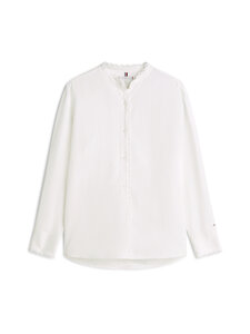 Tommy Hilfiger - Lace Trim blūze - YBL ECRU | Stockmann