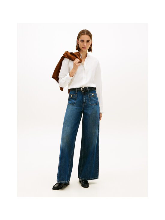 Tommy Hilfiger - Lace Trim blūze - YBL ECRU | Stockmann - photo 3