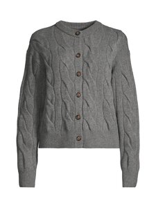 Polo Ralph Lauren - Palmikkoes kardigan - FLANNEL GREY HEATHER | Stockmann