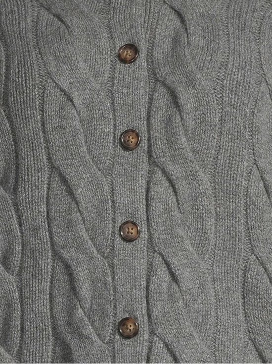 Polo Ralph Lauren - Palmikkoes kardigan - FLANNEL GREY HEATHER | Stockmann - photo 4