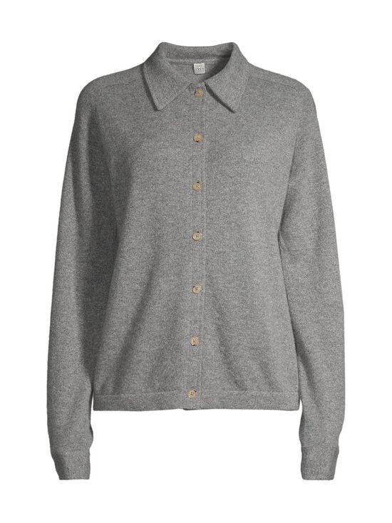 TOTEME - Cashmere-neuletakki - GREY MELANGE 074 - photo 1 TOTEME - Cashmere-neuletakki - GREY MELANGE 074 | Stockmann - photo 1