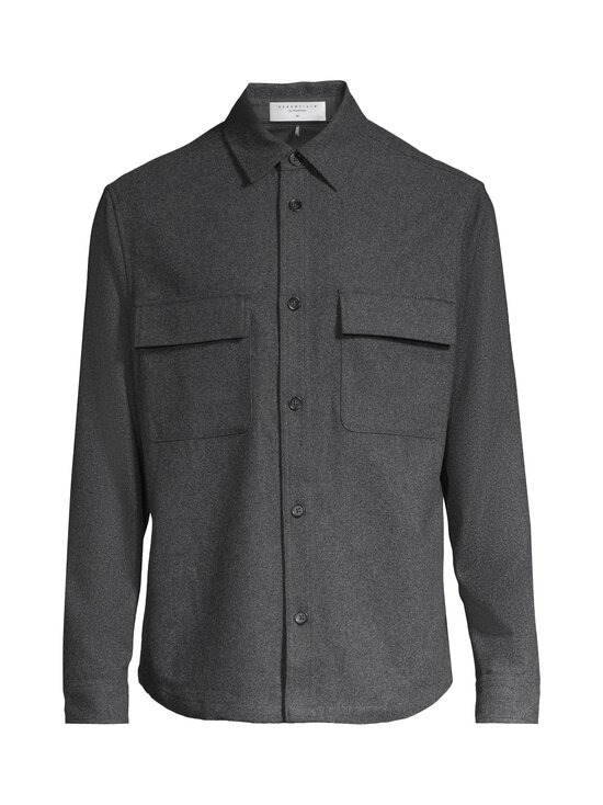 ESSENTIALS by Stockmann - Naveen Woolmix -päällyspaita - GREY MEL. | Stockmann - photo 1
