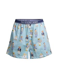 Polo Ralph Lauren - Sleep Allover Bear Polo pidžamas šorti - 866 AQUA MIST | Stockmann