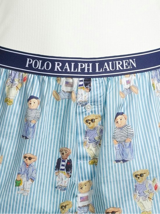 Polo Ralph Lauren - Sleep Allover Bear Polo pidžamas šorti - 866 AQUA MIST | Stockmann - photo 5